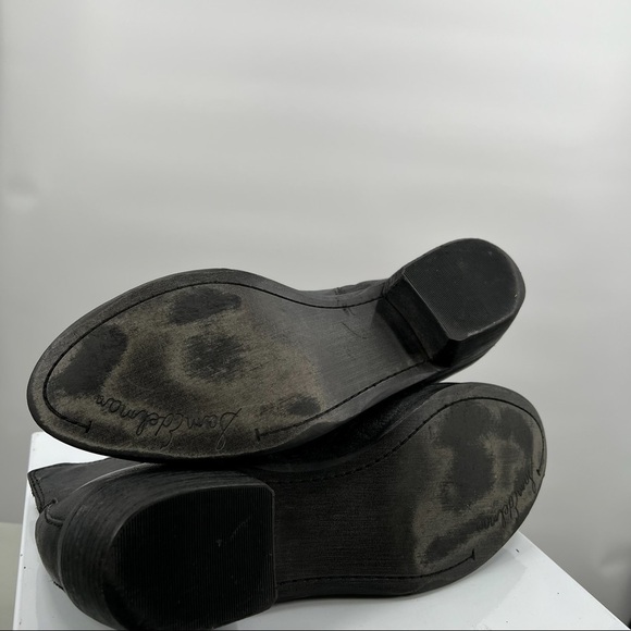 Sam Edelman black leather ladies booties - Picture 5 of 7